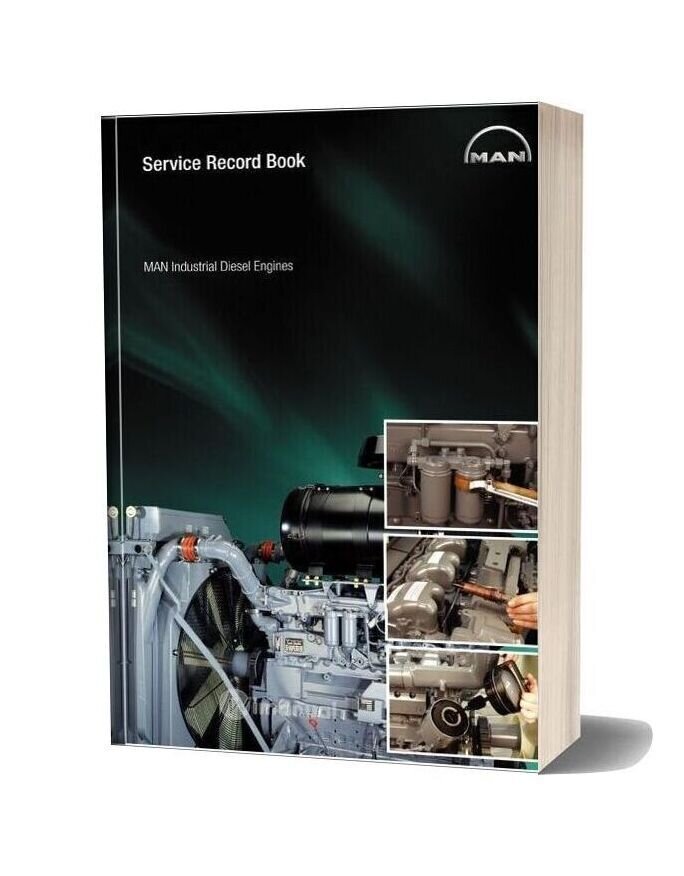 Man Industrial Diesel Engines Service Record Book