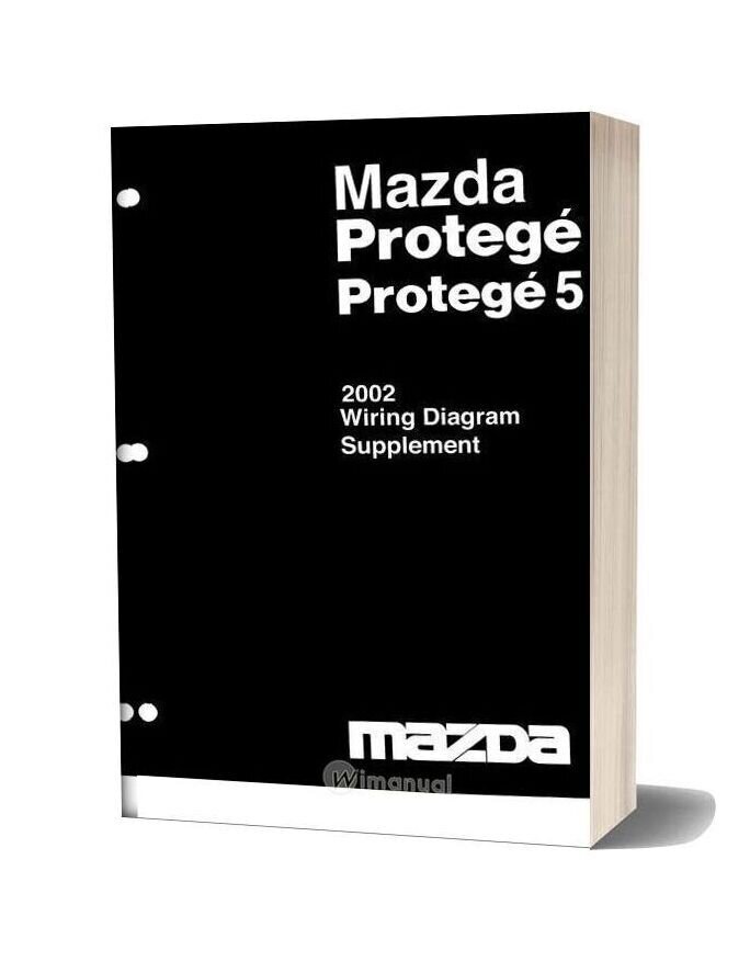 Mazda Wiring 2002 Diagram Supplement