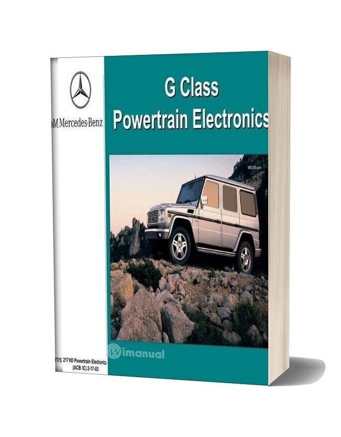 Mercedes Benz Technical Training 217 Ho 04 Powertrain Electronics Acb Ic