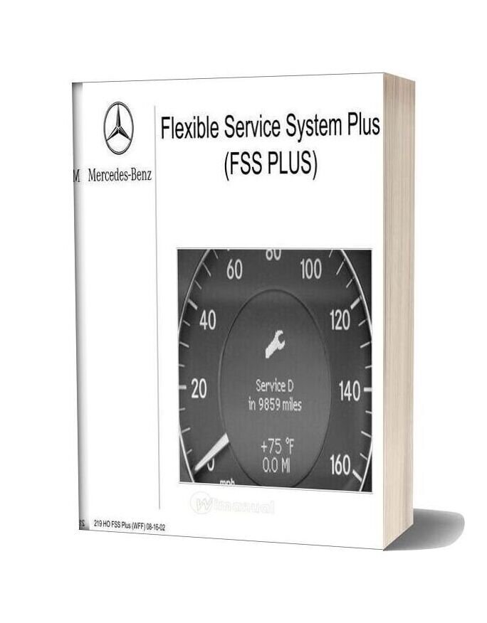 Mercedes Benz Technical Training 219 Ho Fss Plus Wff 08 16 02