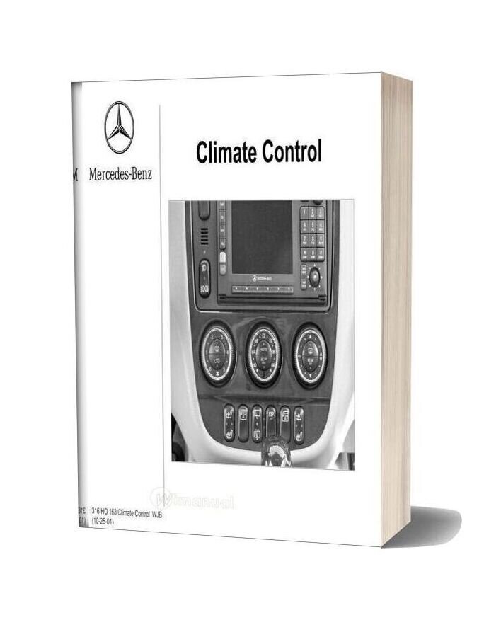 Mercedes Technical Training 316 Ho 163 Climate Control Wjb