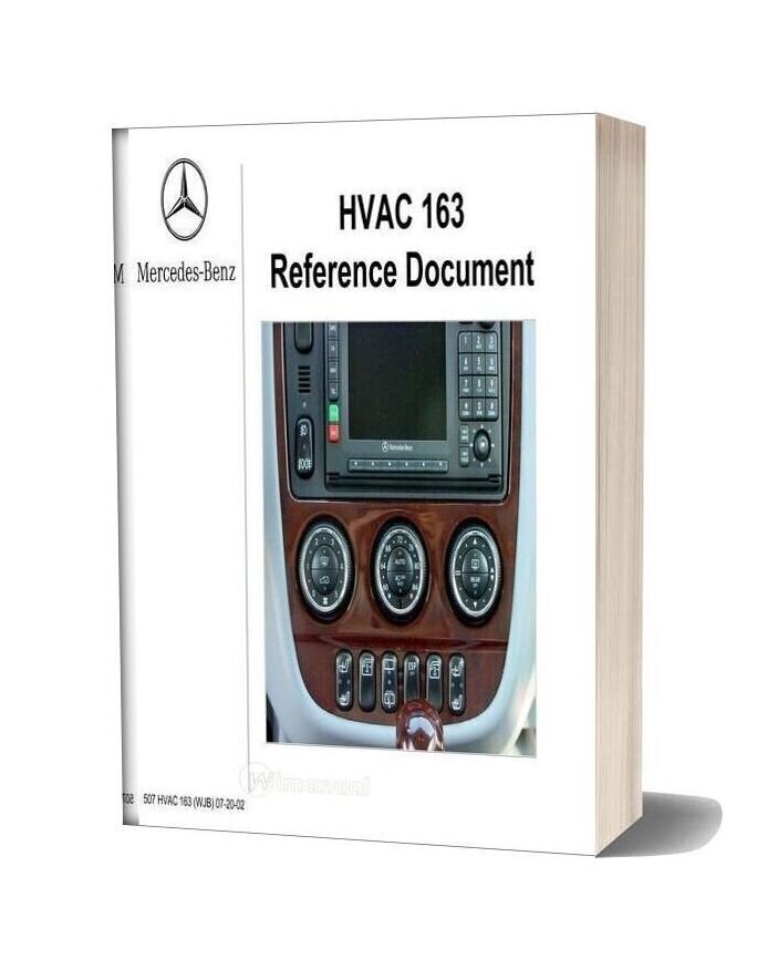 Mercedes Technical Training Hvac 163 Wjb