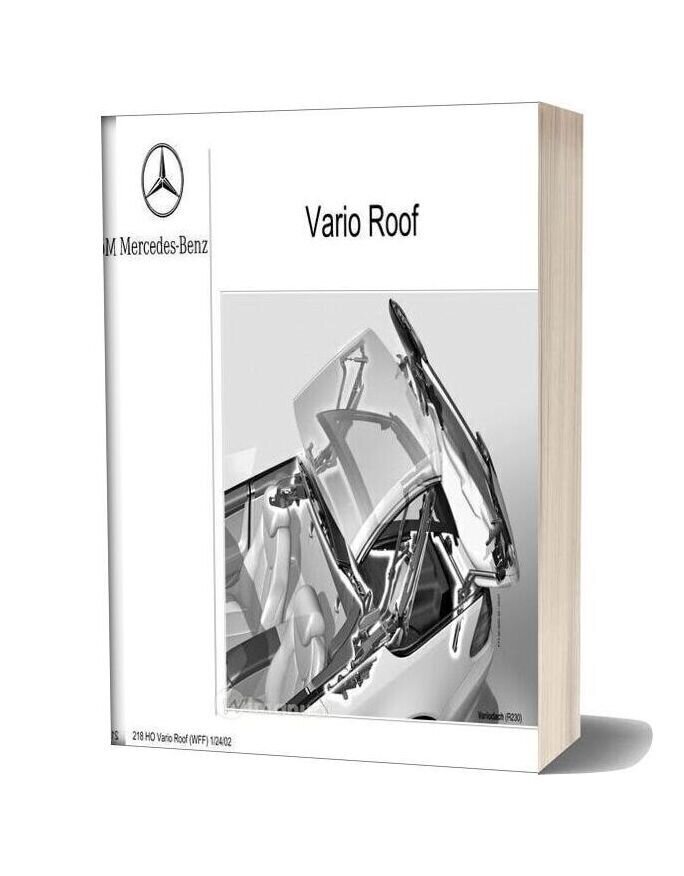 Mercedes Training 218 Ho Vario Roof Wff