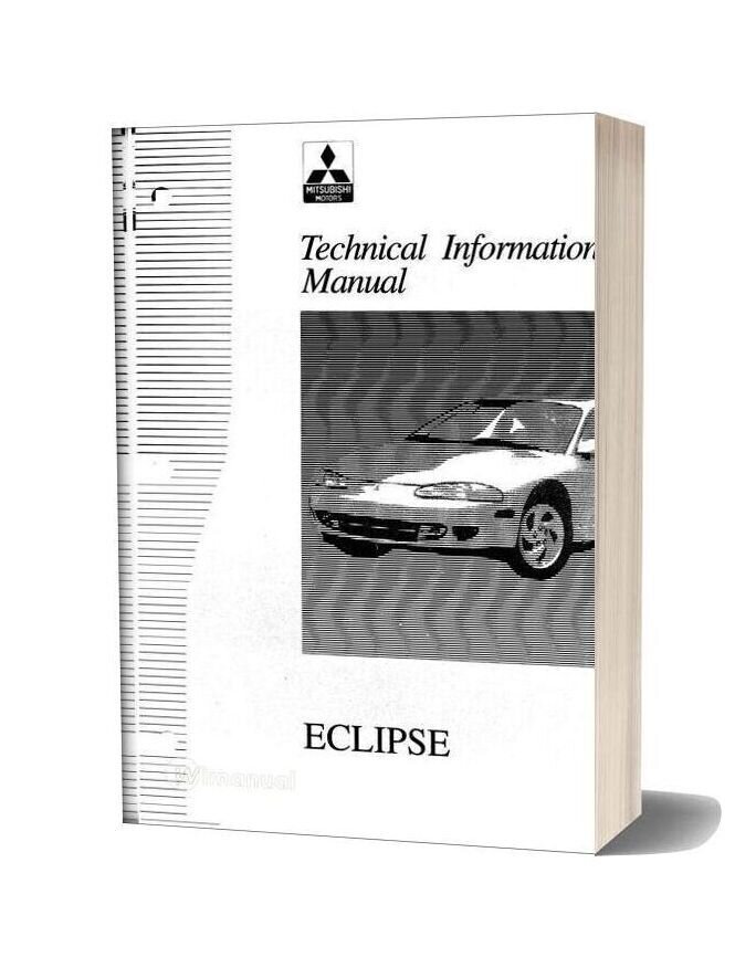 Mitsubishi Eclipse 2g Service Manual