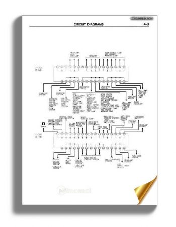 Mitsubishi Pajero Sport 2001 Electrical Wiring