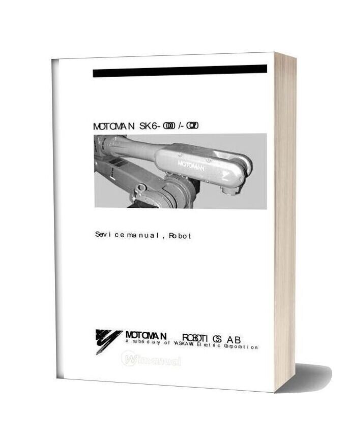 Motoman Sk6 Service Manual