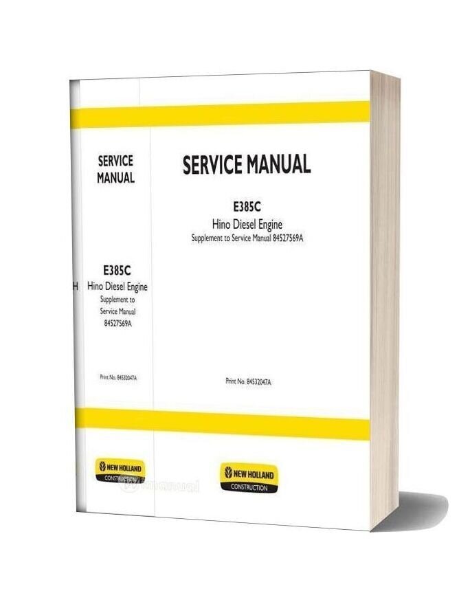 New Holland Engine J08e Uv Service Manual