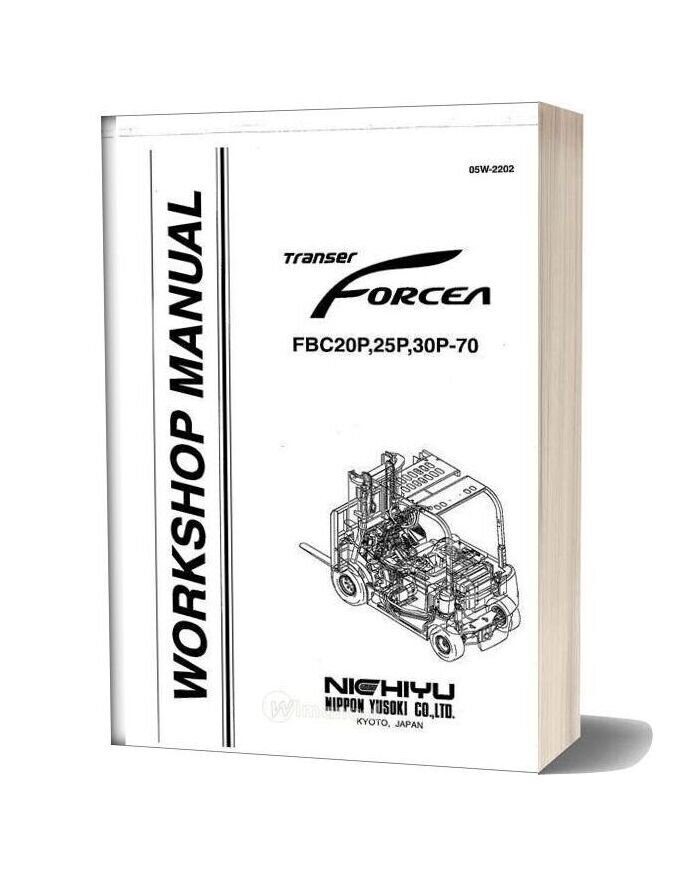Nichiyu Forklift Fbc20 25 30p 70 Service Manual