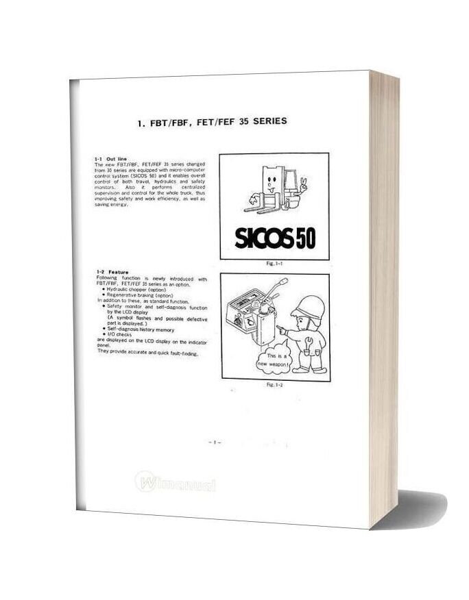 Nichiyu Forklift Fbt Fbf Fet Fef Sicos 35 Service Manual