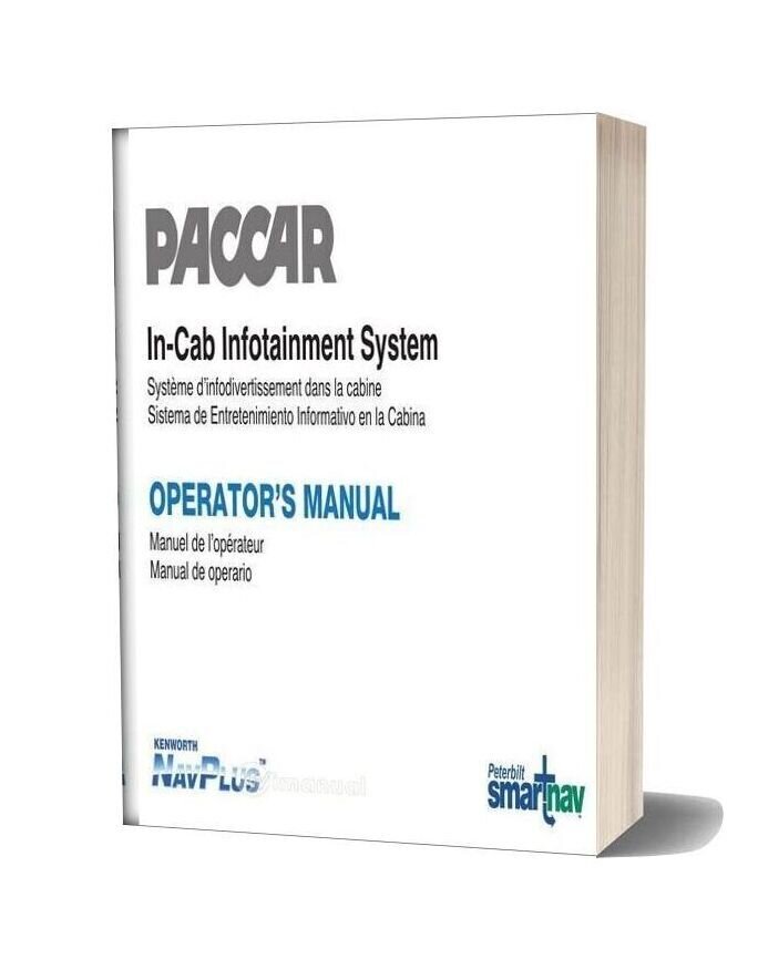Peterbilt Operator Manuals In Cab Infotainment Operators Manual