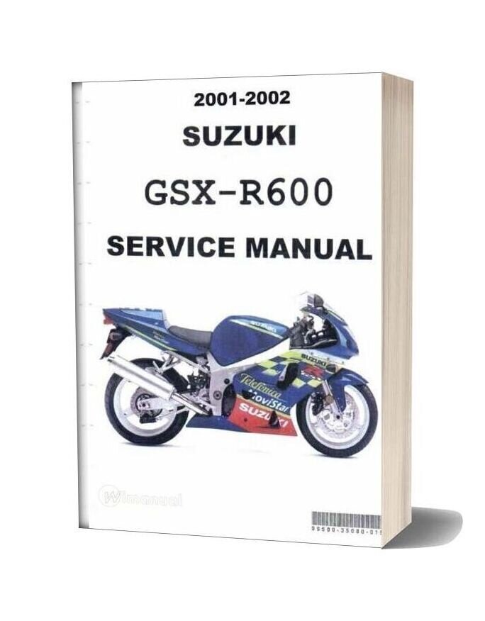 Suzuki Gsx R600 Service Manual