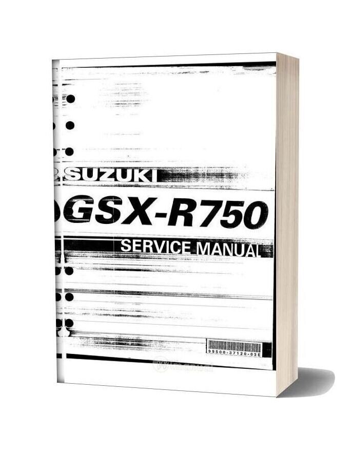 Suzuki Gsxr 750 2004 Service Manual