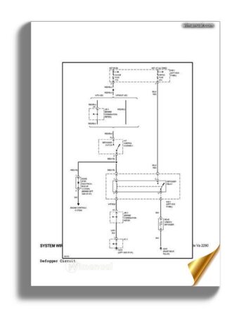 Toyota 1991 Mr2 Wiring Diagrams