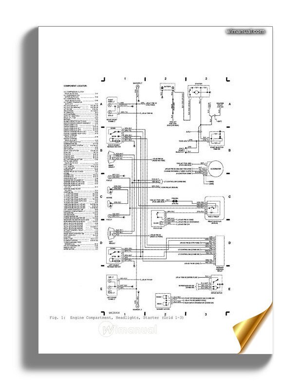 Toyota Celica Wiring Diagram 1993