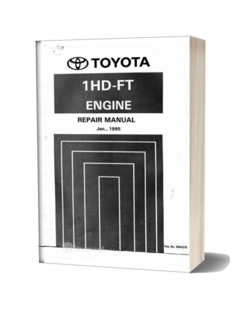 Toyota Engine 1hd Te Repair Manual