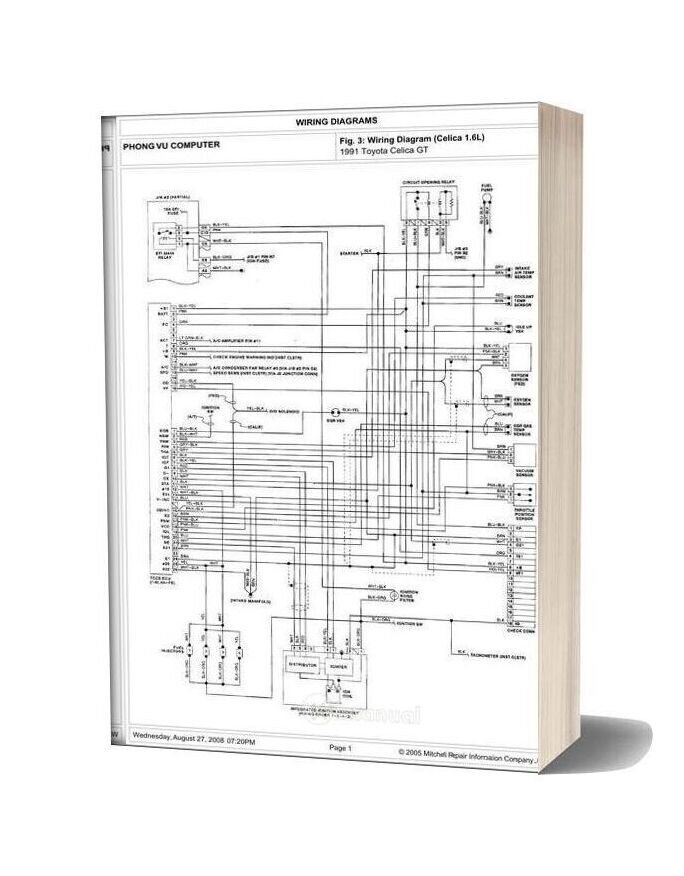 Toyotum Celica Gt Engine Diagram - Complete Wiring Schemas