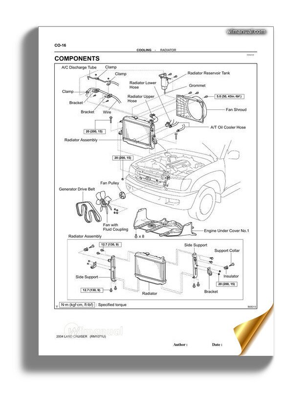 Toyota Land Cruiser Service Manual