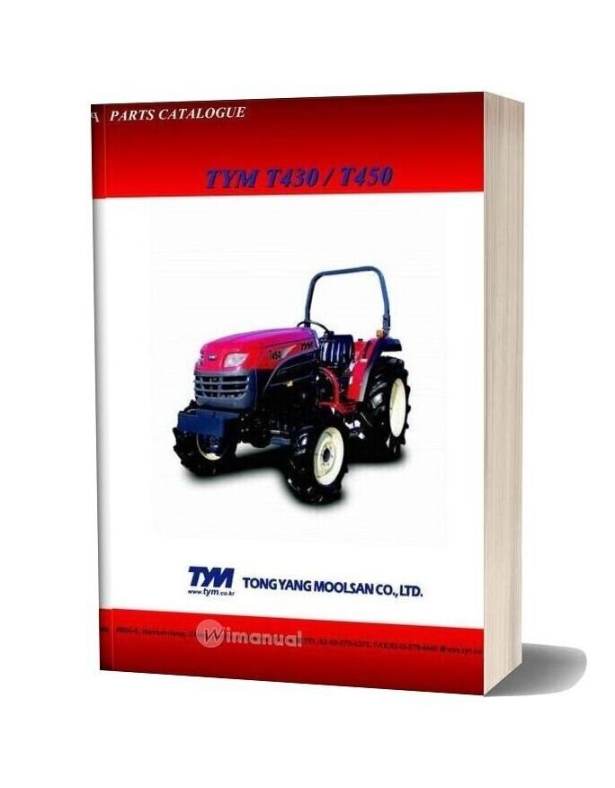 Tym T450 Parts Catalog