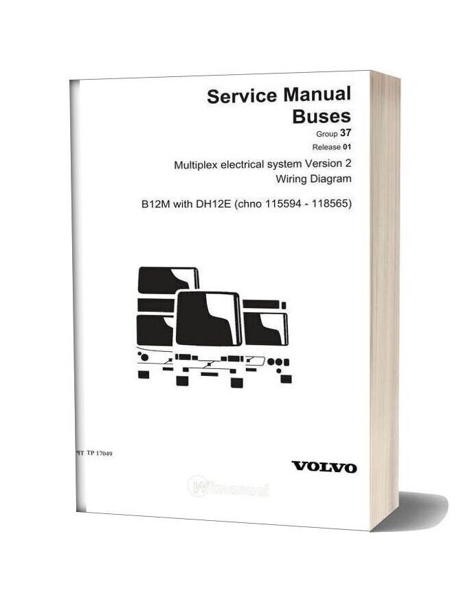 Volvo B12m With Dh12e Service Manual