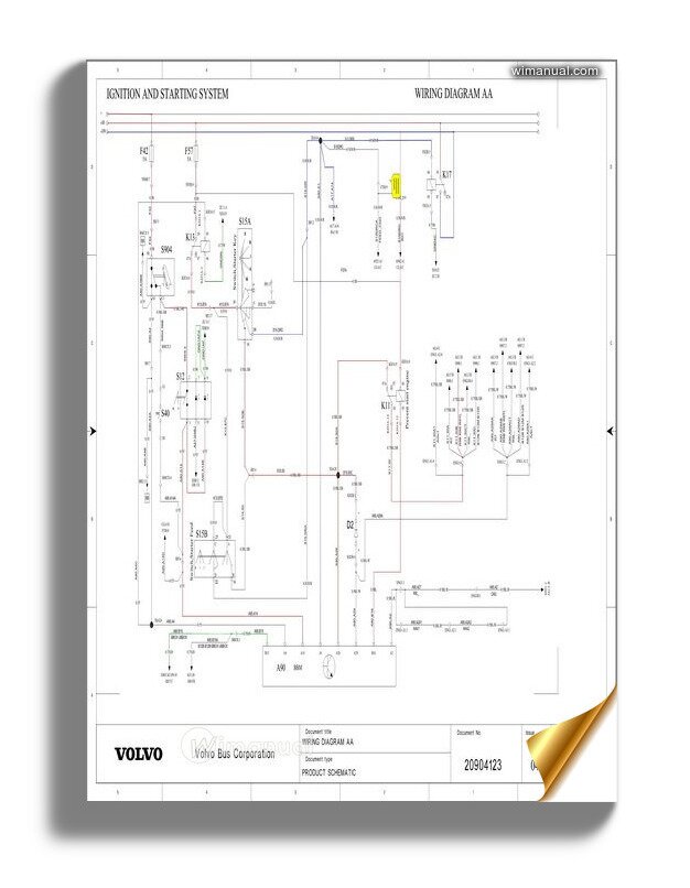 Volvo Bus B7 B9 B12 Wiring Diagram 2