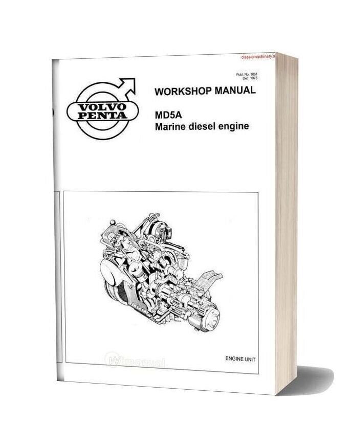Volvo Penta Md5a Workshop Manual
