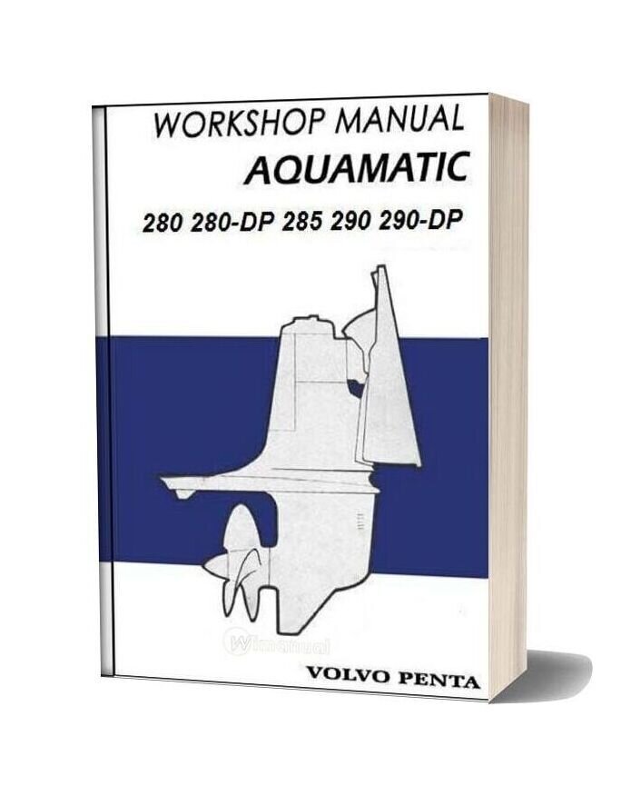 Volvo Penta Workshop Manual