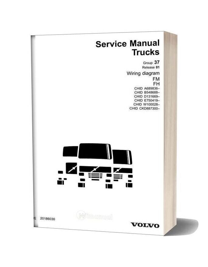 Volvo Truck Fm Fh Wiring Diagram Chid B 548688