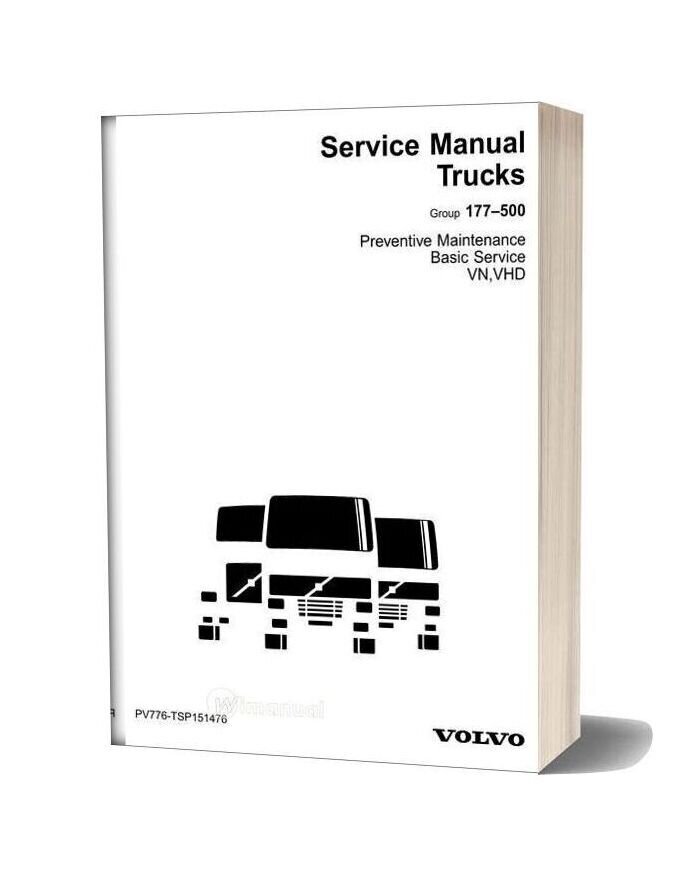 Volvo Truck Service Manual Pv776 Tsp151476