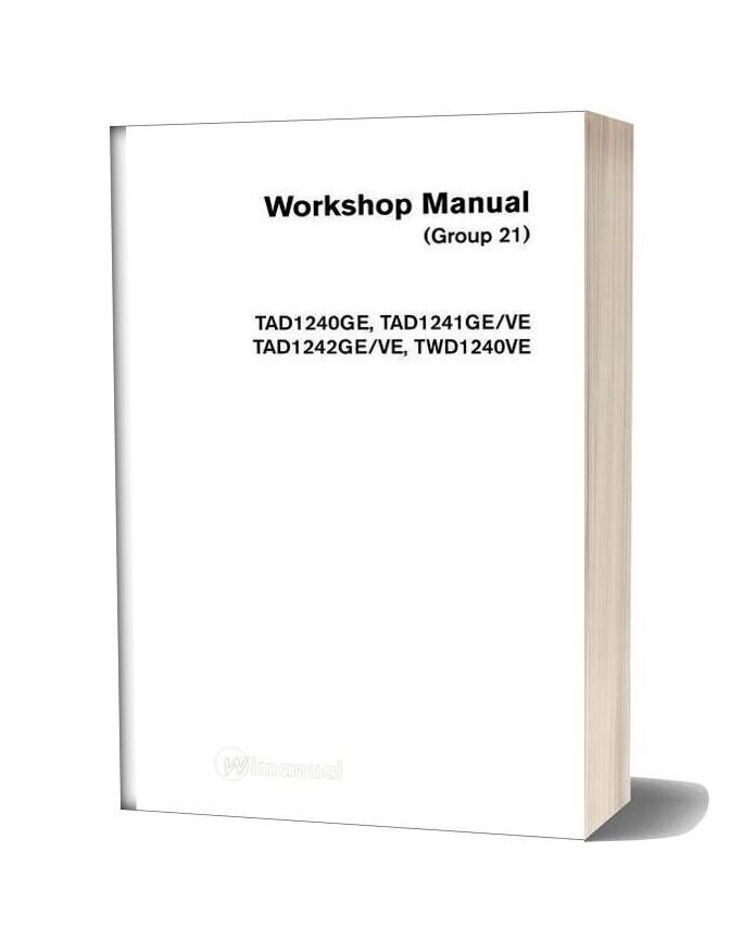 Volvo Workshop Manual G21