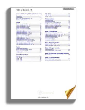 Volvo Xc90 2011 Wiring Diagram