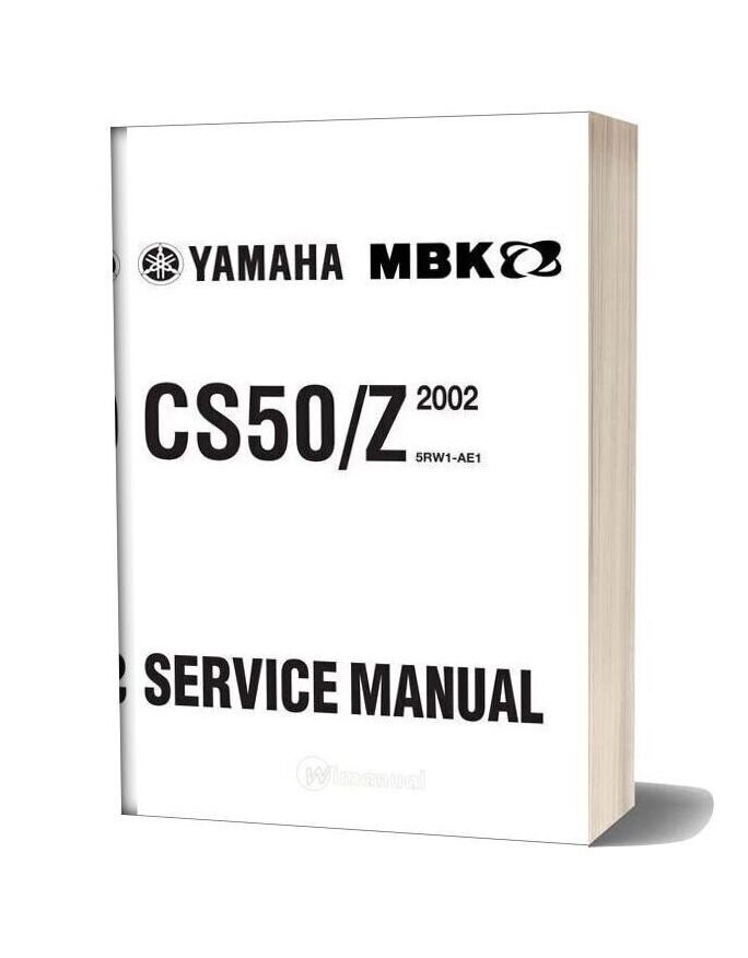 Yamaha Jog Cs50 Service Manual