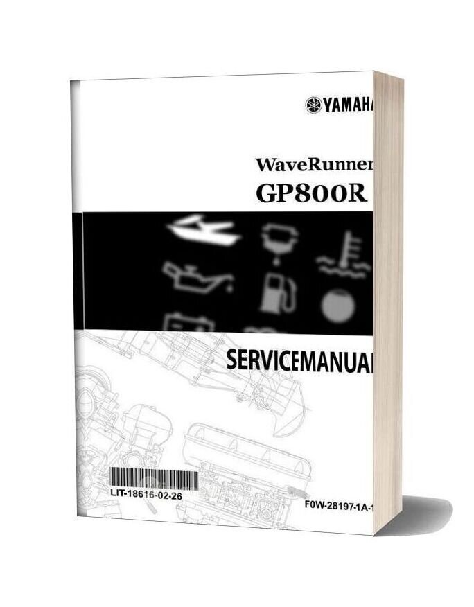 Yamaha Service Manual Gp800r