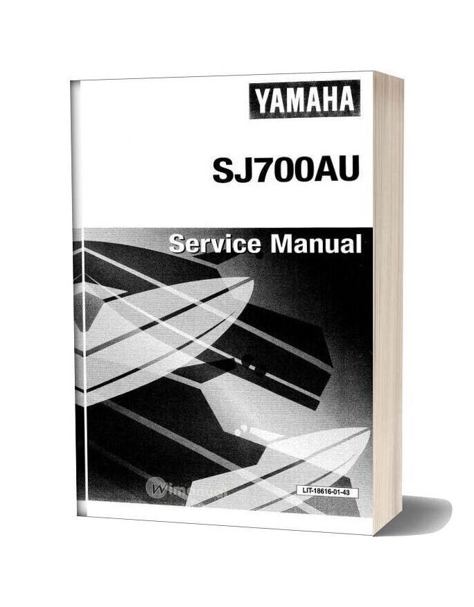 Yamaha Superjet Service Manual