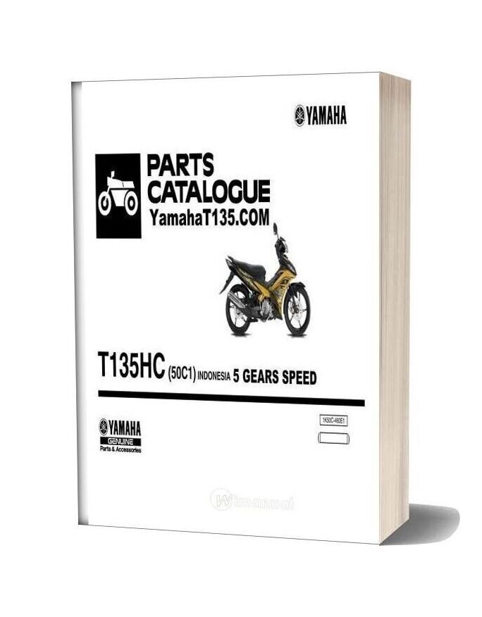 Yamaha T135 2011 Parts Catalog