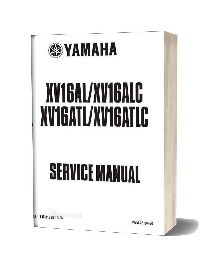 Yamaha Xv16 Road Star 98 Service Manual