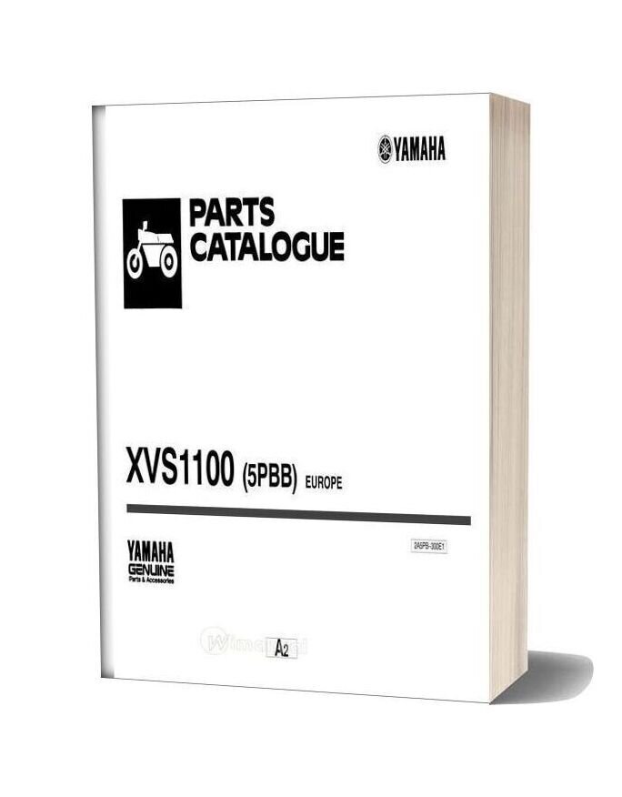 Yamaha Xvs1100 Parts Catalogue