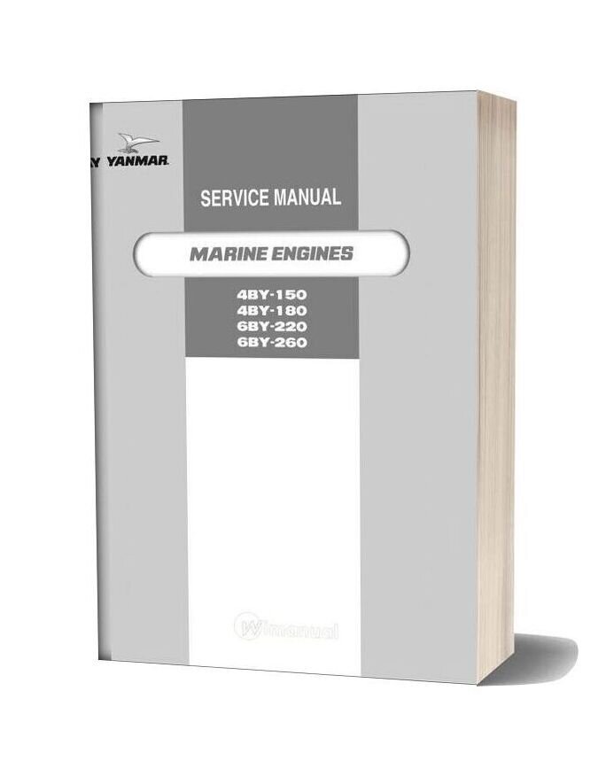 Yanmar 6by 260 Service Manual