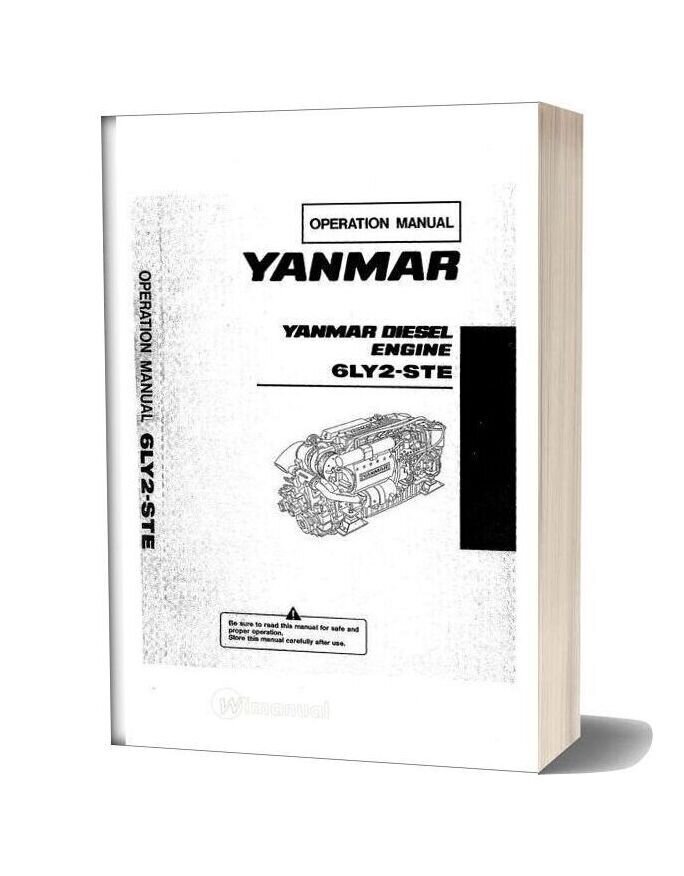 Yanmar 6ly2 Service Manual