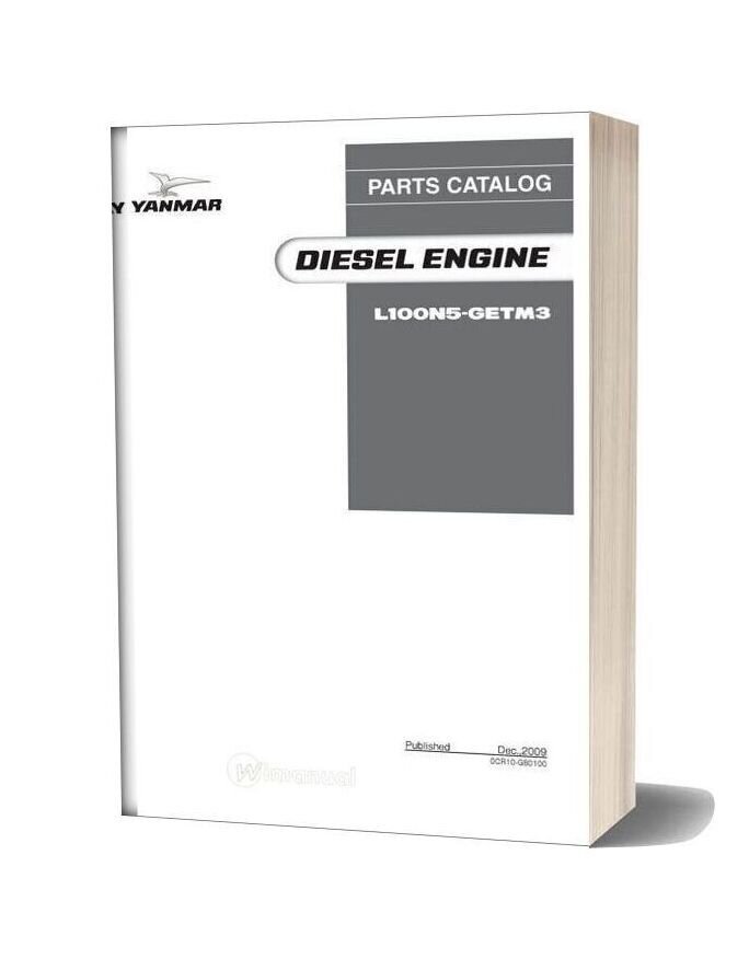 Yanmar L100n Engine Parts Catalog