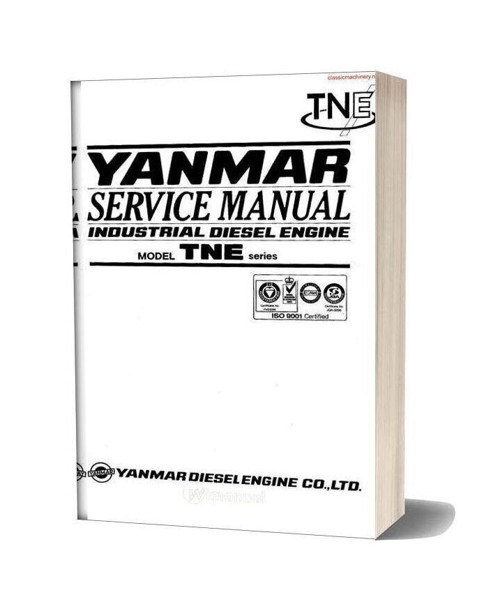 Yanmar Tne Series Servicehandbook