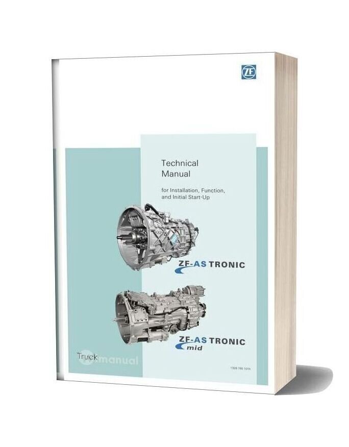 Zf As Tronic Technical Manual-12z17458